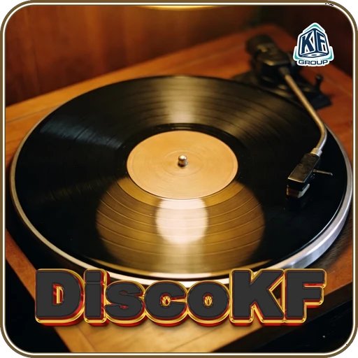 DiscoKF.Com Brasil - Cassino Online, Slots, Crash e Apostas Logo